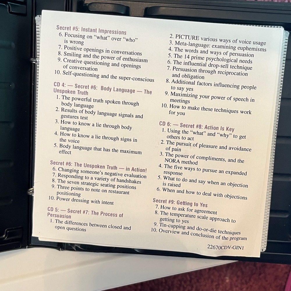 Peter Thomson Great Communicators System - Purple Audio Program - Picture 4 of 11